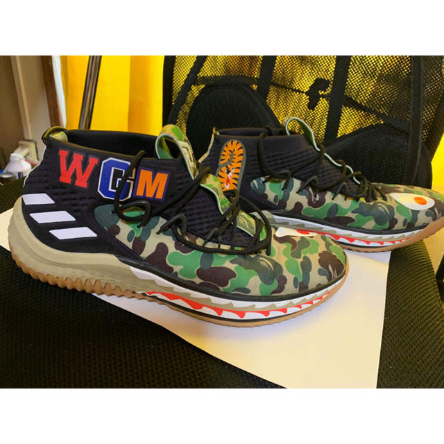 A BATHING APE(アベイシングエイプ)の専用　ADIDAS DAME 4 bape 28.5cm メンズの靴/シューズ(スニーカー)の商品写真