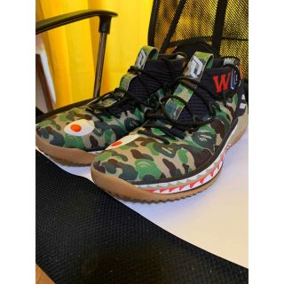 アベイシングエイプ(A BATHING APE)の専用　ADIDAS DAME 4 bape 28.5cm(スニーカー)