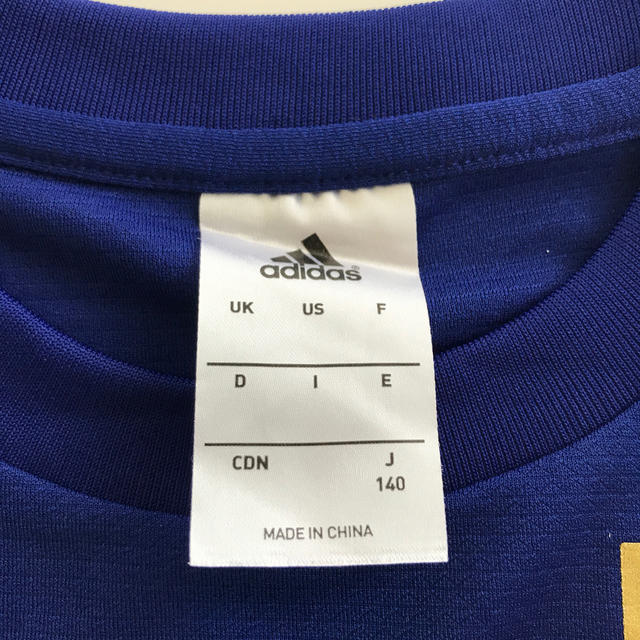 adidas(アディダス)のJFA 旧ユニフォーム サイズ140 スポーツ/アウトドアのサッカー/フットサル(ウェア)の商品写真