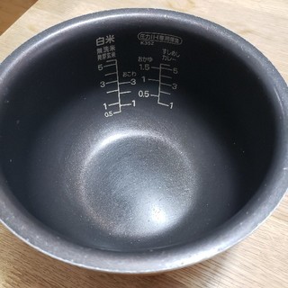 サンヨー(SANYO)のSANYO IHジャー炊飯器 ECJ-LK10 おどり焚き 内釜(5.5合)(炊飯器)