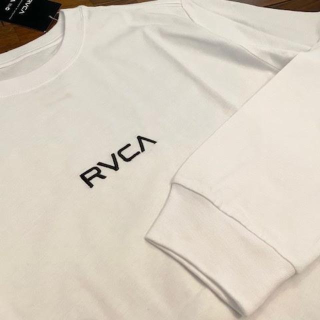 綿100％2020梅春 ルーカ SMALL RVCA LS長袖ロングスリーブTEE M