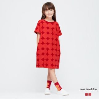 マリメッコ(marimekko)の【マリメッコ×UNIQLO(日本未発売)】キッズワンピース(ワンピース)