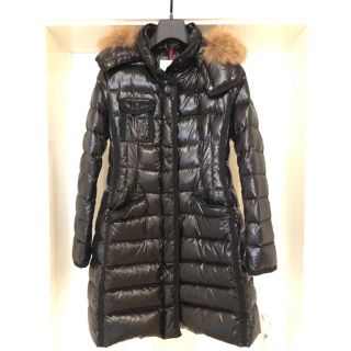 モンクレール エルミファー シャイニーブラック サイズ:1 HERMIFUR