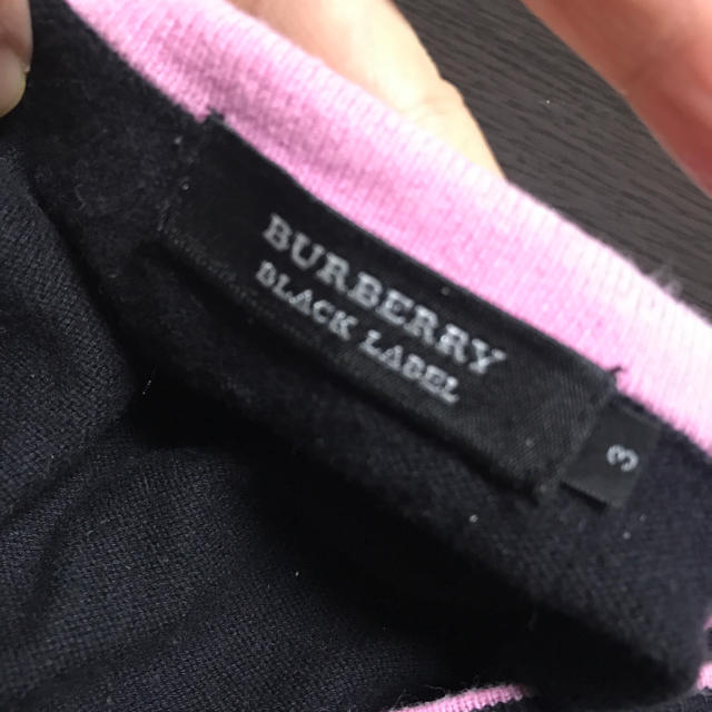 BURBERRY BLACK LABEL(バーバリーブラックレーベル)のメンズ★Burberryニット メンズのトップス(ニット/セーター)の商品写真