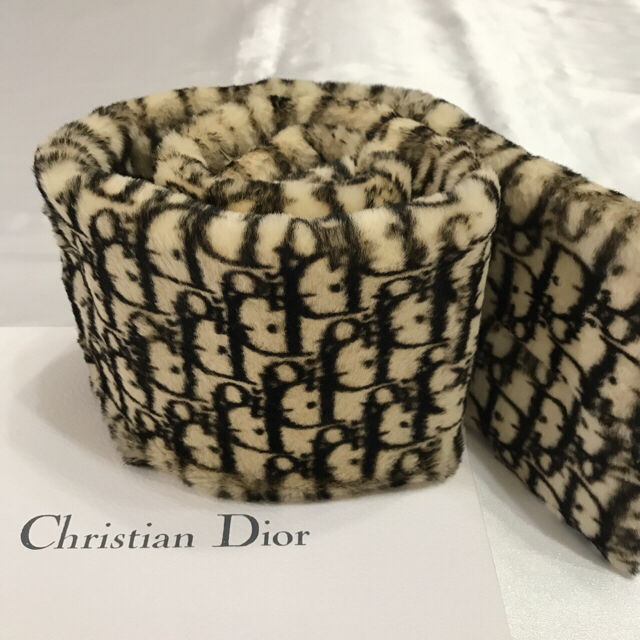 Dior(ディオール)のChistian Dior●極美品●未使用●ロゴ♡可愛いショール● レディースのファッション小物(マフラー/ショール)の商品写真