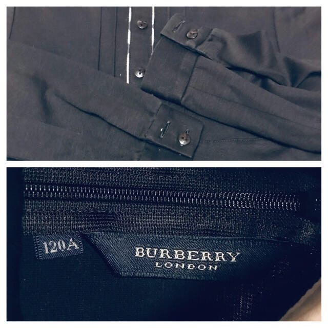 BURBERRY(バーバリー)の美品 Burberry バーバリー ワンピース 120 キッズ/ベビー/マタニティのキッズ服女の子用(90cm~)(ワンピース)の商品写真