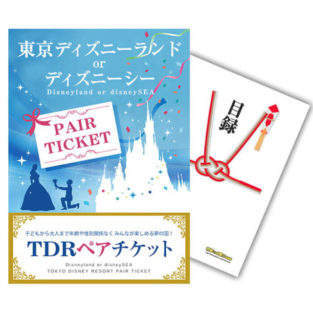 【ペアチケット】東京ディズニーランド・東京ディズニーシー TDR施設利用券