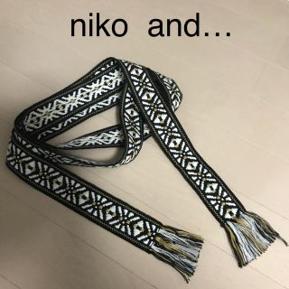 ニコアンド(niko and...)のniko and… ニコアンド　刺繍ベルト(ベルト)