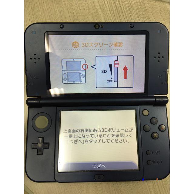 【値下げ中】New ニンテンドー3DS LL メタリックブルー 箱付き