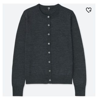 ユニクロ(UNIQLO)のまいこ様ご購入　エクストラファインメリノクルーネックカーディガン  (カーディガン)