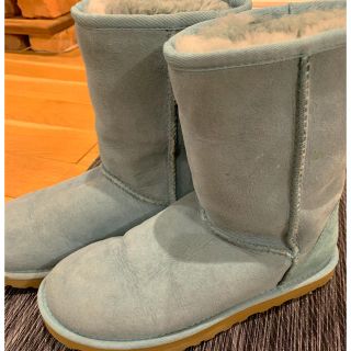 アグ(UGG)のアグムートンブーツ　ロンドン購入　ペパーミントグリーン(ブーツ)