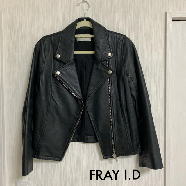 FRAY I.D(フレイアイディー)のFRAY I.D ライダースジャケット レディースのジャケット/アウター(ライダースジャケット)の商品写真