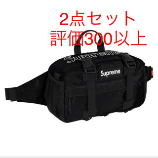 シュプリーム(Supreme)の2点セット Supreme 19FW Waist Bag black(ウエストポーチ)