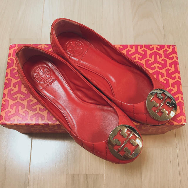 TORY BURCH トリーバーチ エナメル パンプス ヒール9cm