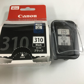 キヤノン(Canon)の使用済み　Canon310 カートリッジ2個(PC周辺機器)