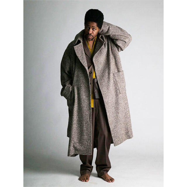 Jieda(ジエダ)のATHA 19aw tweed maxi coat メンズのジャケット/アウター(その他)の商品写真