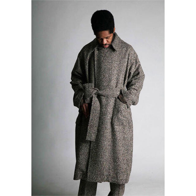 Jieda(ジエダ)のATHA 19aw tweed maxi coat メンズのジャケット/アウター(その他)の商品写真