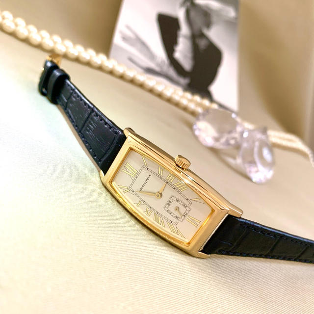 Hamilton(ハミルトン)の極美品✨電池ベルト交換　クリーニング済み　ハミルトン　レディース時計　カーライル レディースのファッション小物(腕時計)の商品写真