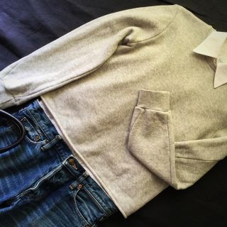 ユナイテッドアローズ(UNITED ARROWS)の【美品】ASTRAET*コットン裏毛プルオーバー F(トレーナー/スウェット)