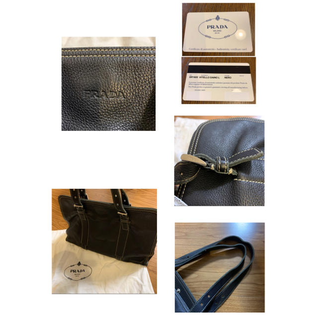 PRADA バッグ 大きめ 男女兼用 本革 休日限定 18000円 vivacf.net