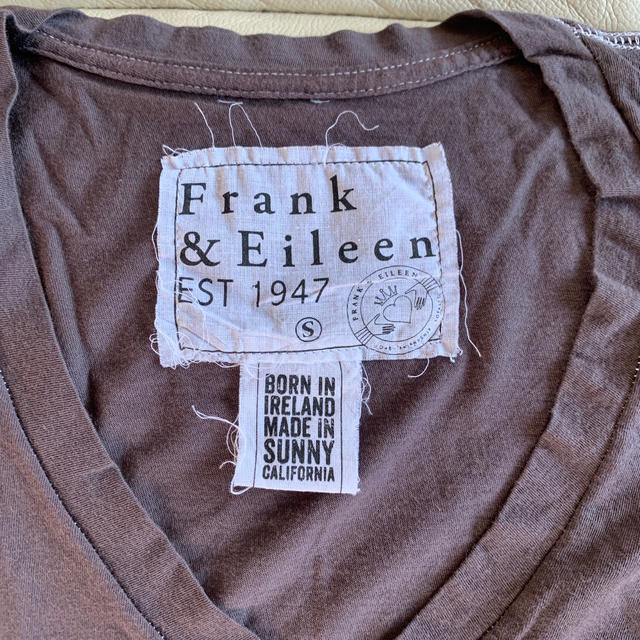 Frank&Eileen(フランクアンドアイリーン)のFrank&Eileen Tシャツ Ｓサイズ　未使用 レディースのトップス(Tシャツ(半袖/袖なし))の商品写真