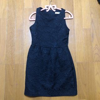 ザラ(ZARA)の黒ミニドレス＊(ミニドレス)