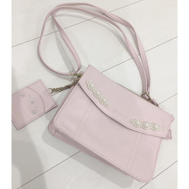 ミッシュマッシュ パールショルダーバッグ - ショルダーバッグ