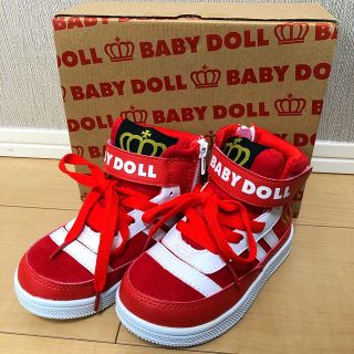 ベビードール(BABYDOLL)のBABYDOLL ベビードール ハイカットスニーカー 靴 16cm(スニーカー)