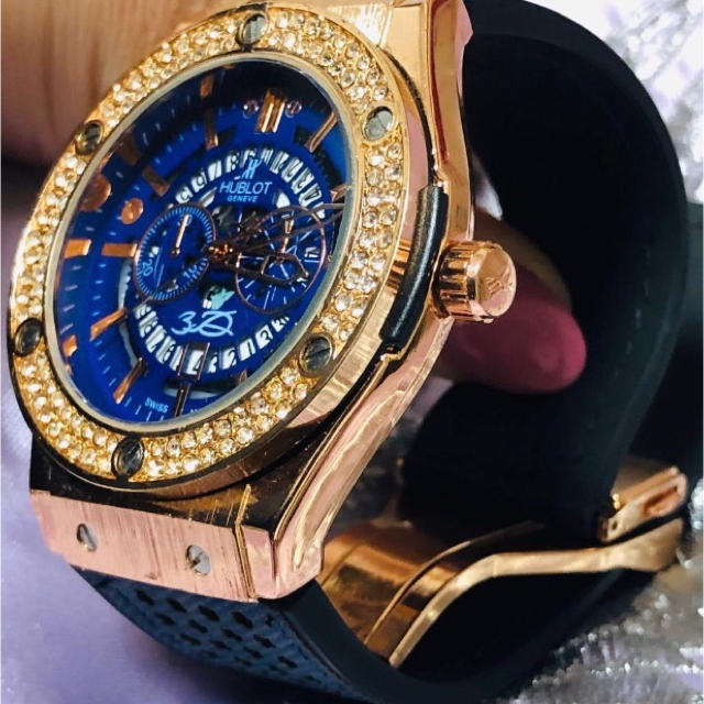 アクノアウテッィク コピー a級品 | HUBLOT - HUBLOT ウブロ BIGBAN ビックバン GOLD×BLUE 腕時計の通販 by テルユキ's shop