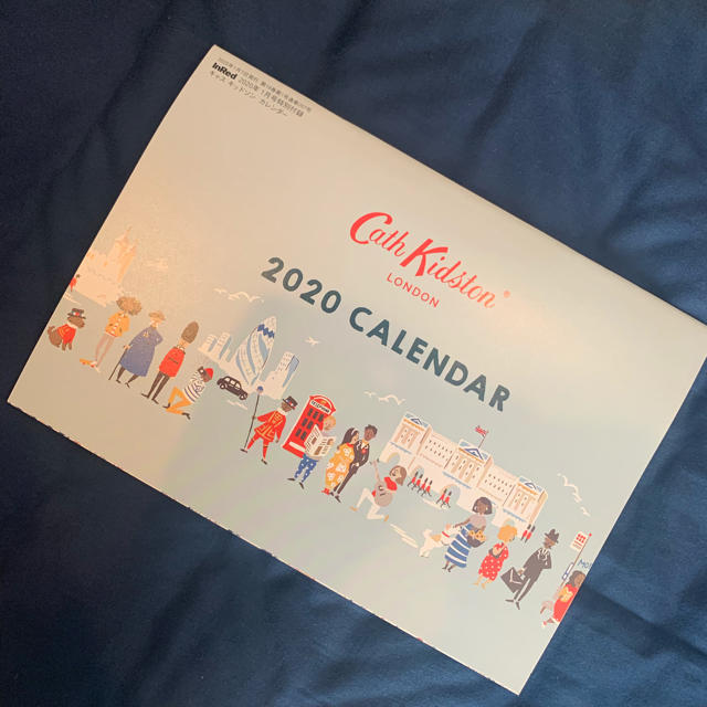 Cath Kidston(キャスキッドソン)のキャスキッドソン カレンダー 2020 インテリア/住まい/日用品の文房具(カレンダー/スケジュール)の商品写真