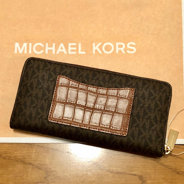 Michael Kors(マイケルコース)の♡MICHEL KORS♡マイケルコース 長財布 =新品未使用= レディースのファッション小物(財布)の商品写真