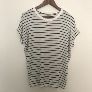 ザラ(ZARA)の【ZARA】ボーダーTシャツ(Tシャツ(半袖/袖なし))