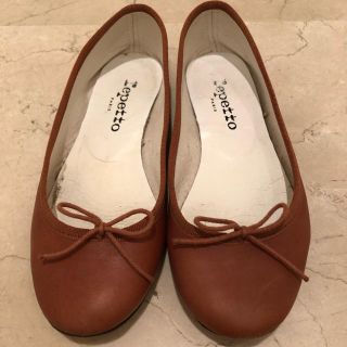 レペット(repetto)のレペット　36サイズ　ブラウン　1月20日迄の出品となります！(バレエシューズ)