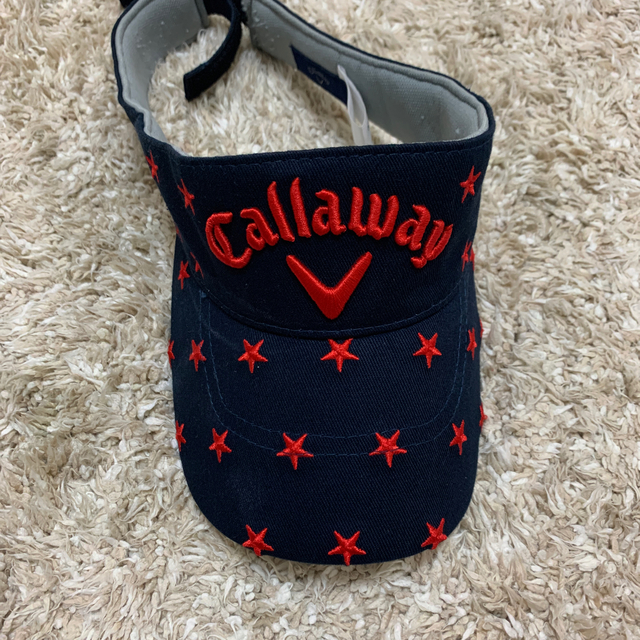 Callaway(キャロウェイ)のキャロウェイ　サンバイザー メンズの帽子(サンバイザー)の商品写真