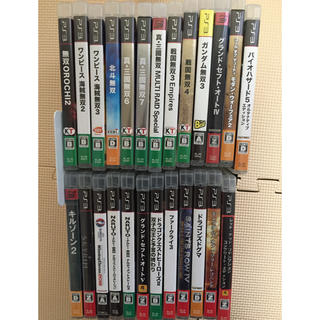 プレイステーション3(PlayStation3)のPS3ソフト25本セット まとめ売り(家庭用ゲームソフト)