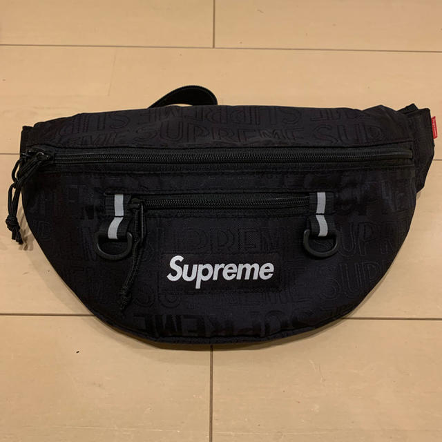 Supreme Waist Bag 2019ss 黒 ウエストバッグ