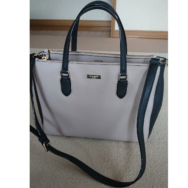 kate spade レザートートバッグショルダー