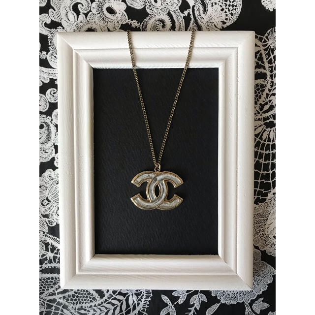 ♚CHANEL  ココマーク  クリアネックレス♚アクセサリー