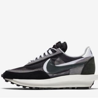 サカイ(sacai)の即日発送 sacai ×  NIKE LD ワッフル ブラック 27cm(スニーカー)