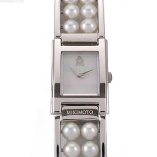 ミキモト(MIKIMOTO)のミキモト パール ホワイトシェル 時計(腕時計)