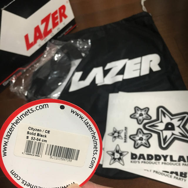 LAZER(レイザー)のストライダー ヘルメット LAZER 自動車/バイクのバイク(ヘルメット/シールド)の商品写真