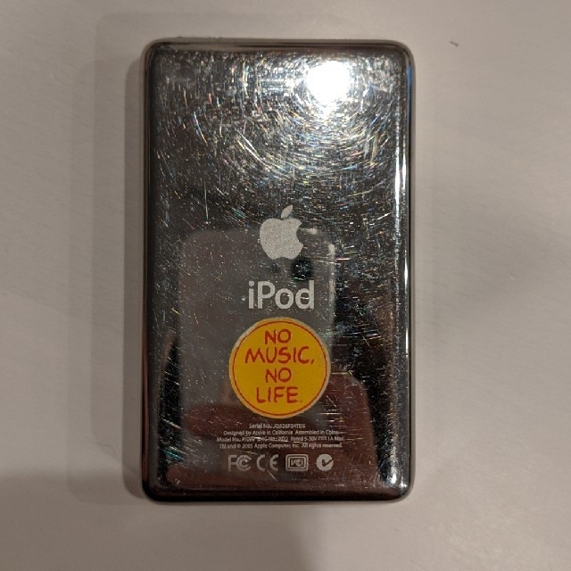 Apple(アップル)のiPod 第４世代 ジャンク品 スマホ/家電/カメラのオーディオ機器(ポータブルプレーヤー)の商品写真