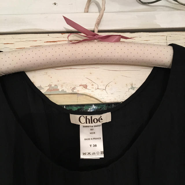 Chloe(クロエ)の最終価格🧔🏾🎄Chloé silk dot one-piece. レディースのワンピース(ひざ丈ワンピース)の商品写真