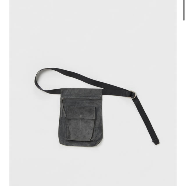 Hender Scheme(エンダースキーマ)の[交渉可] waist belt bag ダークグレイ メンズのバッグ(ウエストポーチ)の商品写真