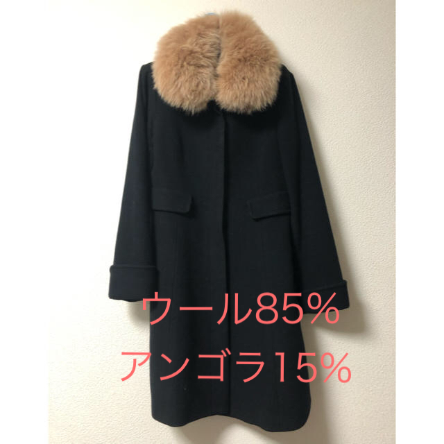 美品♡ ミッシュマッシュ　ロングコート　人気のブラック♡レディース