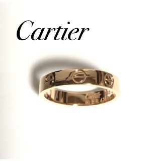 カルティエ(Cartier)のカルティエ ミニラブリング PG ピンクゴールド 50号(リング(指輪))