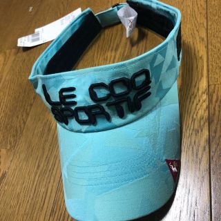 ルコックスポルティフ(le coq sportif)のルコック　バイザー(サンバイザー)