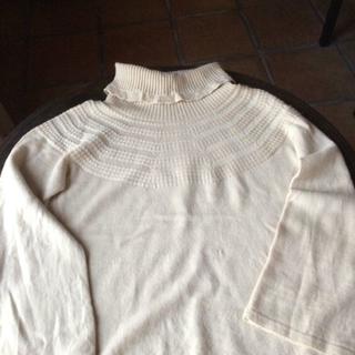 ホコモモラ(Jocomomola)の♥再再再度値下げしました♥ホコモモラのベージュの薄手のセーター(ニット/セーター)