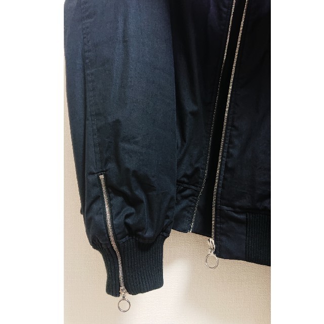 KRIS VAN ASSCHE(クリスヴァンアッシュ)のKRISVANASSCHE ボア付きブルゾン サイズ50 メンズのジャケット/アウター(その他)の商品写真