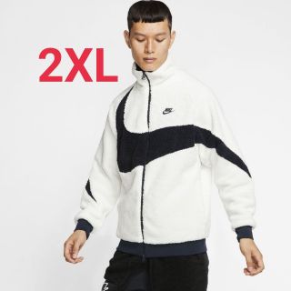 ナイキ(NIKE)のNIKE BIG SWOOSH BOA JACKET ナイキ ボアジャケット(ブルゾン)